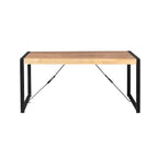 Eettafel Britt | Mangohout & Zwarte U-poten
