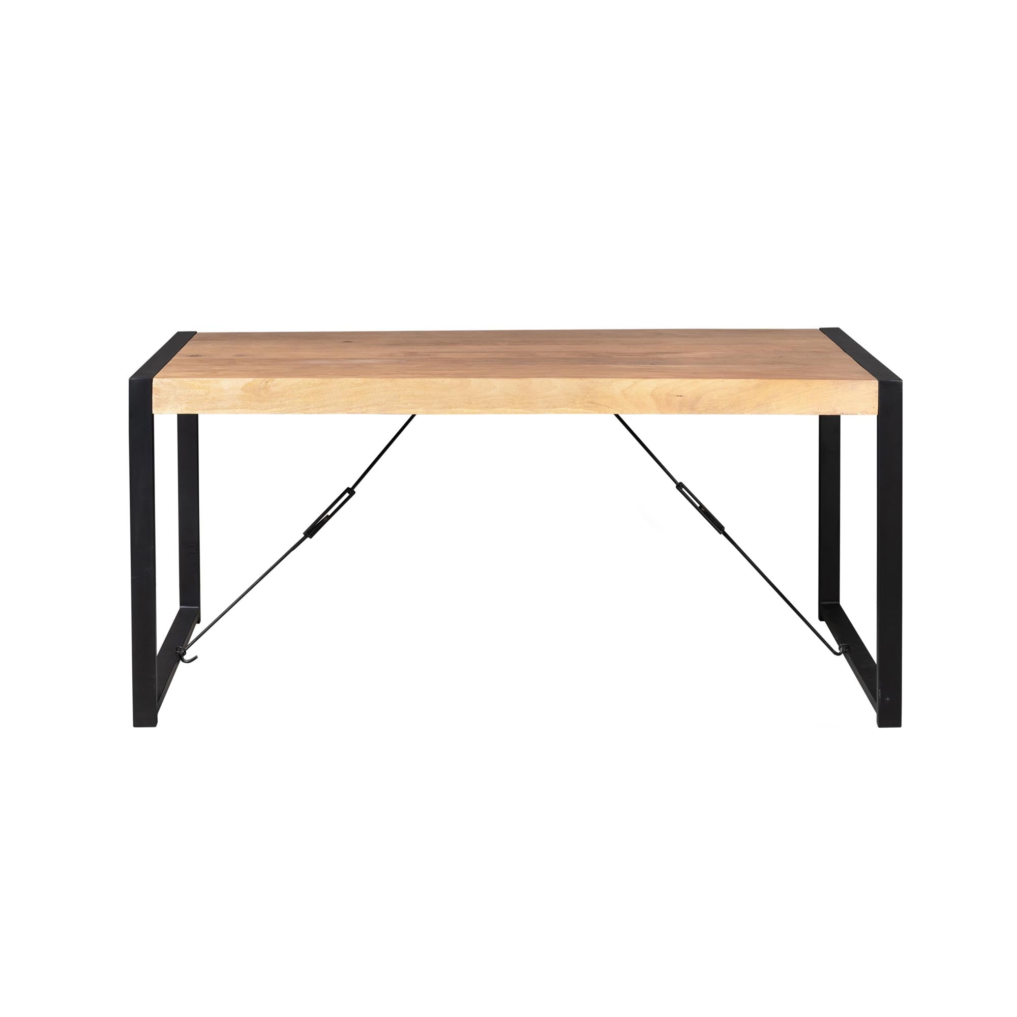 Eettafel Britt | Mangohout & Zwarte U-poten