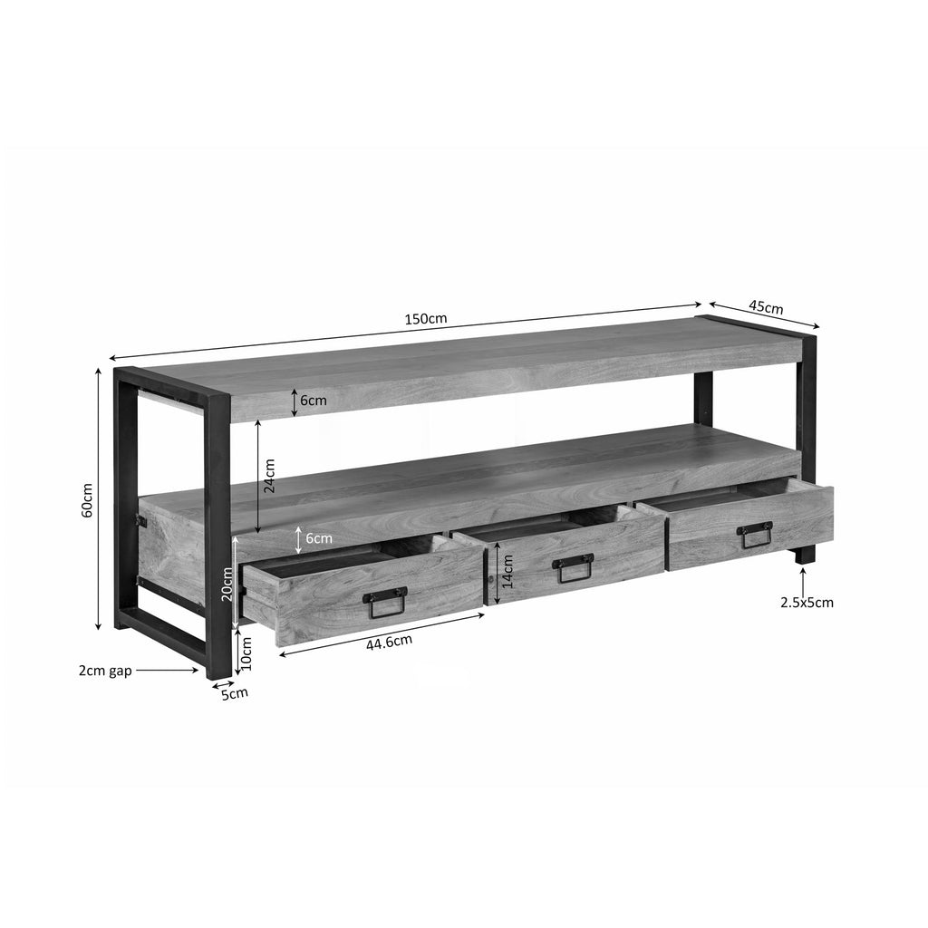 Tv-meubel Britt | 150 cm