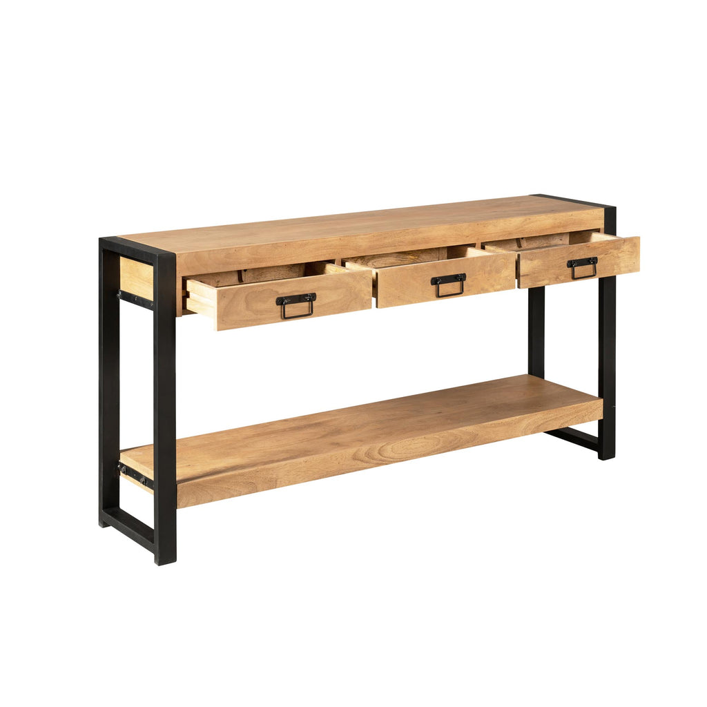 Sidetable Britt | 3-Laden | Mango licht