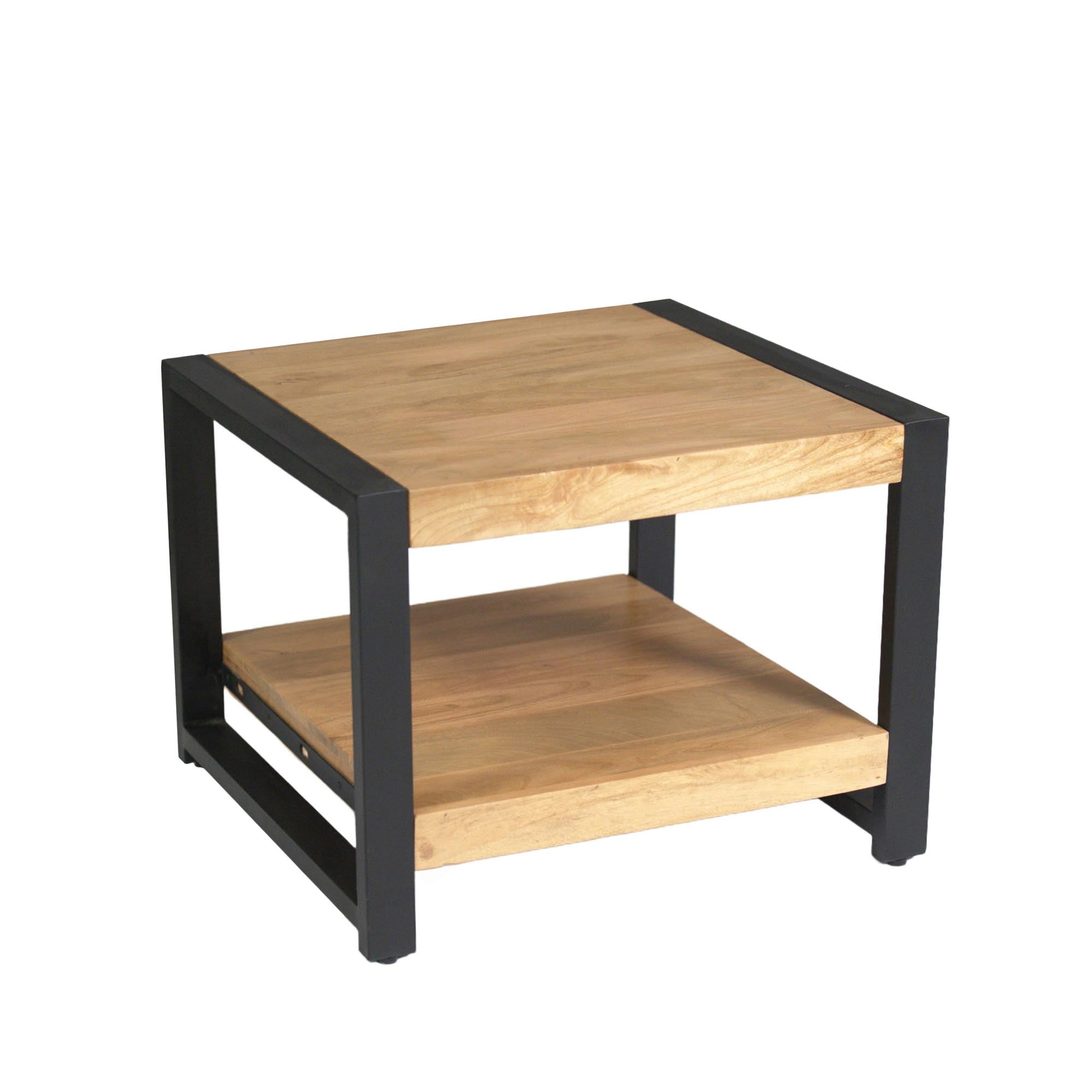 Bijzettafel Britt | Met onderblad | Mango naturel
