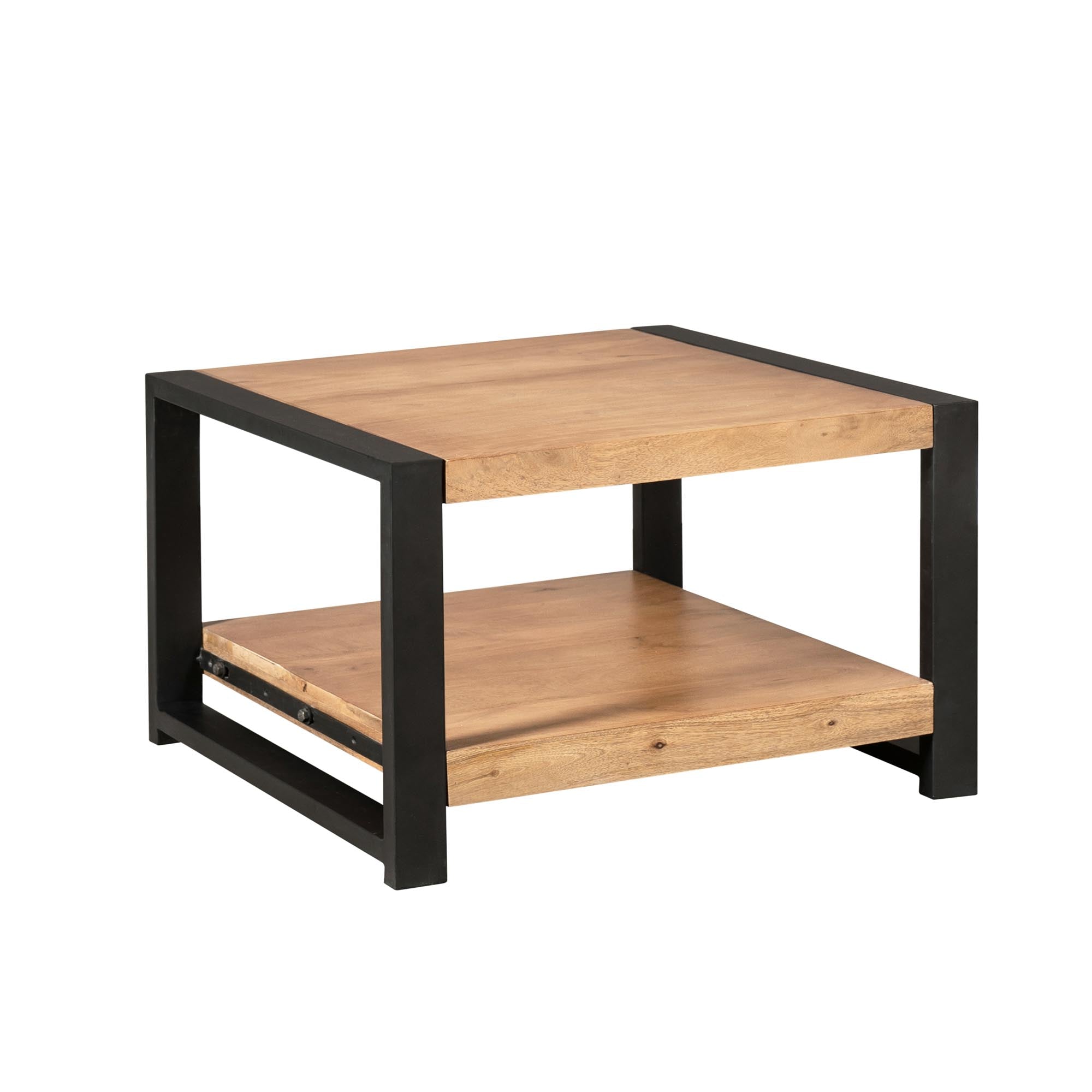 Salontafel Britt | Mangohout | Onderblad 80 cm