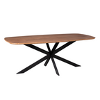 Eettafel Elegance | Mangohout | 200x100 cm