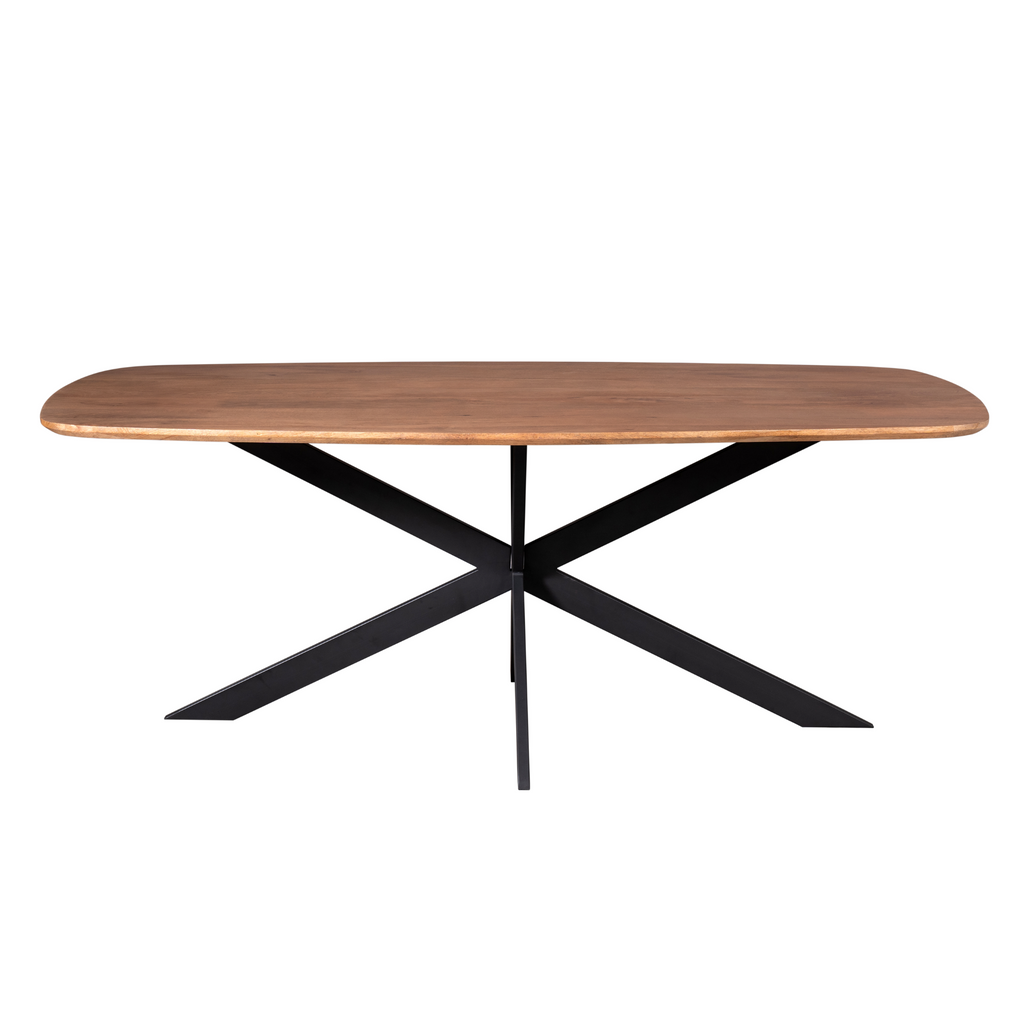Eettafel Elegance | Mangohout | 200x100 cm