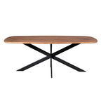 Eettafel Elegance | Mangohout | 200x100 cm