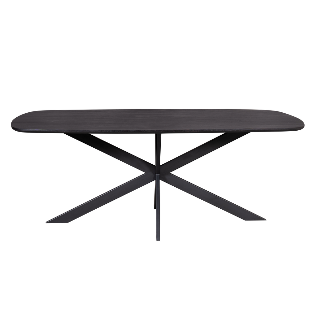 Eettafel Elegance Black | 240x110 | Mangohout