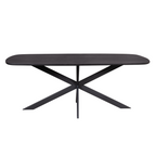 Eettafel Elegance Black | 240x110 | Mangohout