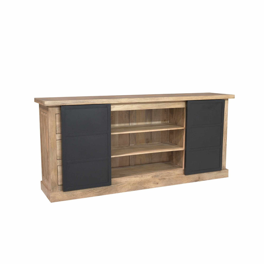 Dressoir Noa | 2 Deuren | 6 Lades | Mango/Metaal