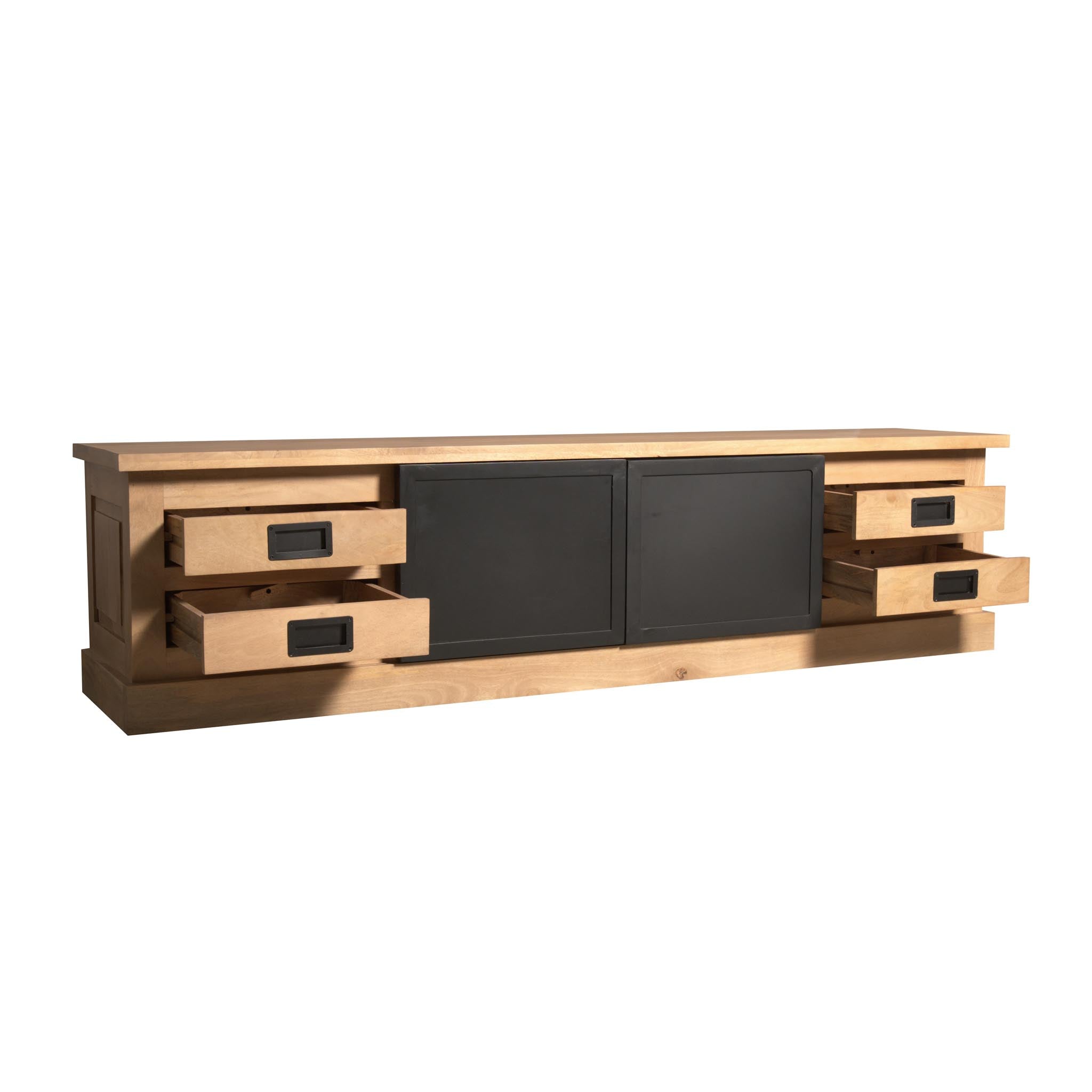 Tv meubel Noa | Mango | 2 Deuren | 4 Lades