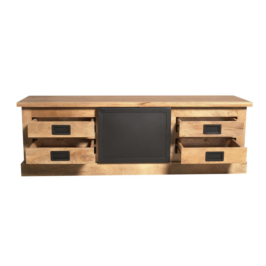 Tv-meubel Noa | 1 Deur | 4 Lades | Mango