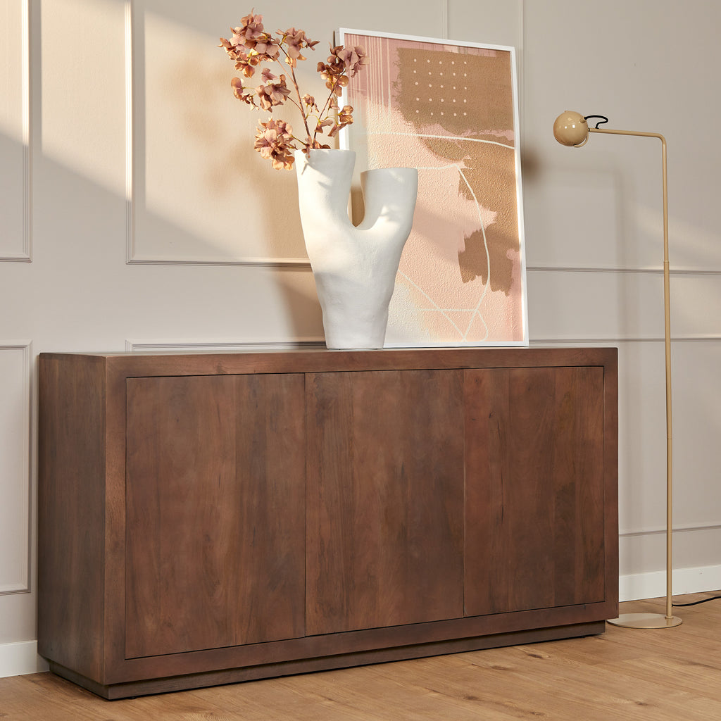 Salontafel Brussel | Walnut | Mangohout 80x80