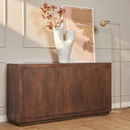Salontafel Brussel | Walnut | Mangohout 80x80