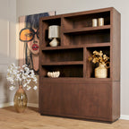 Salontafel Brussel | Walnut | Mangohout 80x80