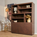 Vakkenkast Brussel | Walnut XL | Mangohout