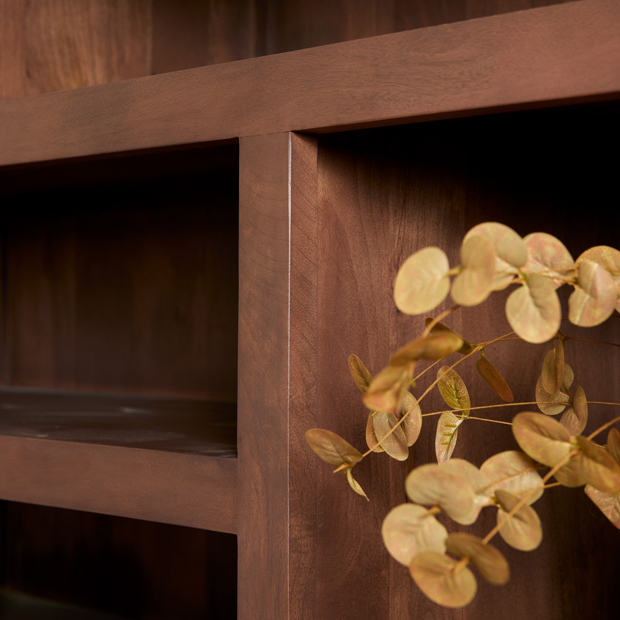 Vakkenkast Brussel | Walnut XL | Mangohout