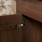 Vakkenkast Brussel | Walnut XL | Mangohout