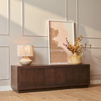 Salontafel Brussel | Walnut | Mangohout 80x80