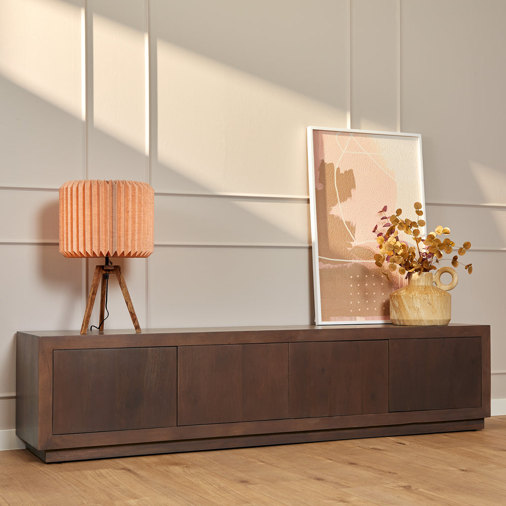 Salontafel Brussel | Walnut | Mangohout 80x80