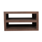 Salontafel Brussel | Walnut | Mangohout 80x80