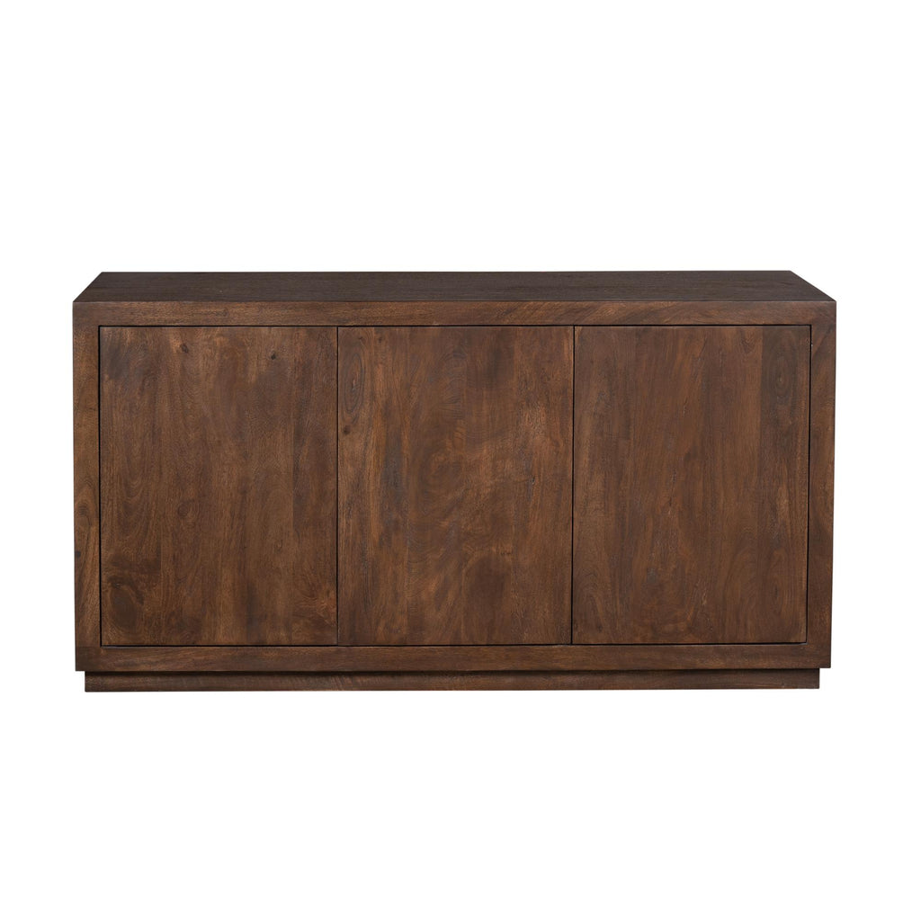Dressoir Brussel | 3-Deurs | Mangohout Bruin