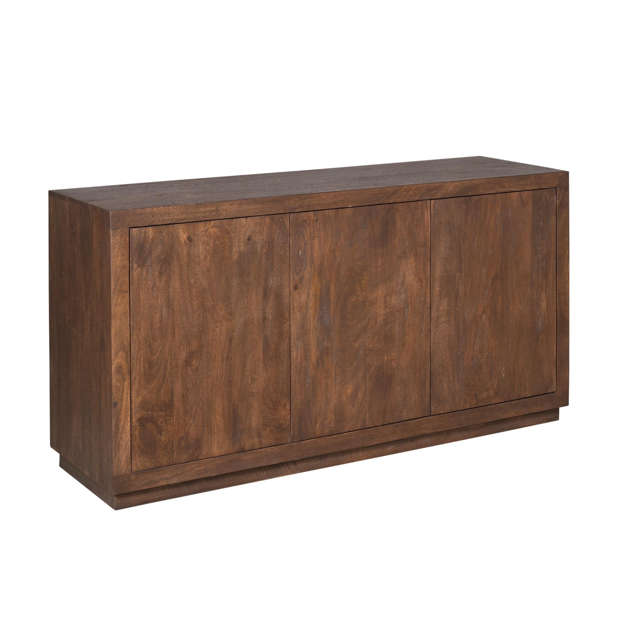 Dressoir Brussel | 3-Deurs | Mangohout Bruin