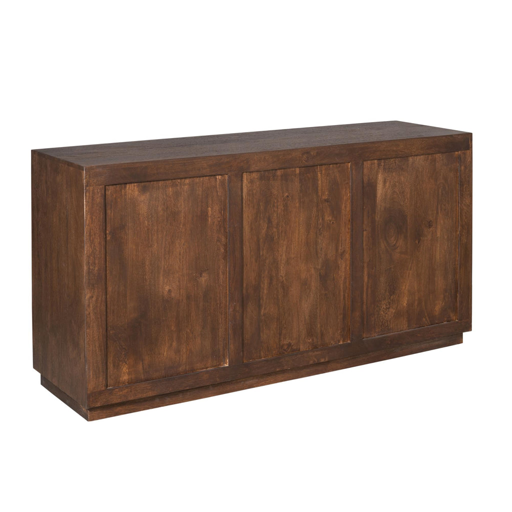 Dressoir Brussel | 3-Deurs | Mangohout Bruin