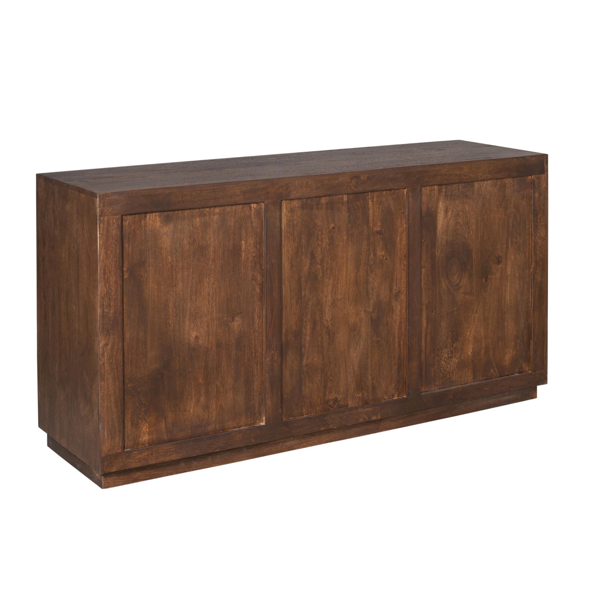 Dressoir Brussel | 3-Deurs | Mangohout Bruin