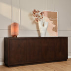 Dressoir Brussel | 3 Deuren | Mangohout Bruin