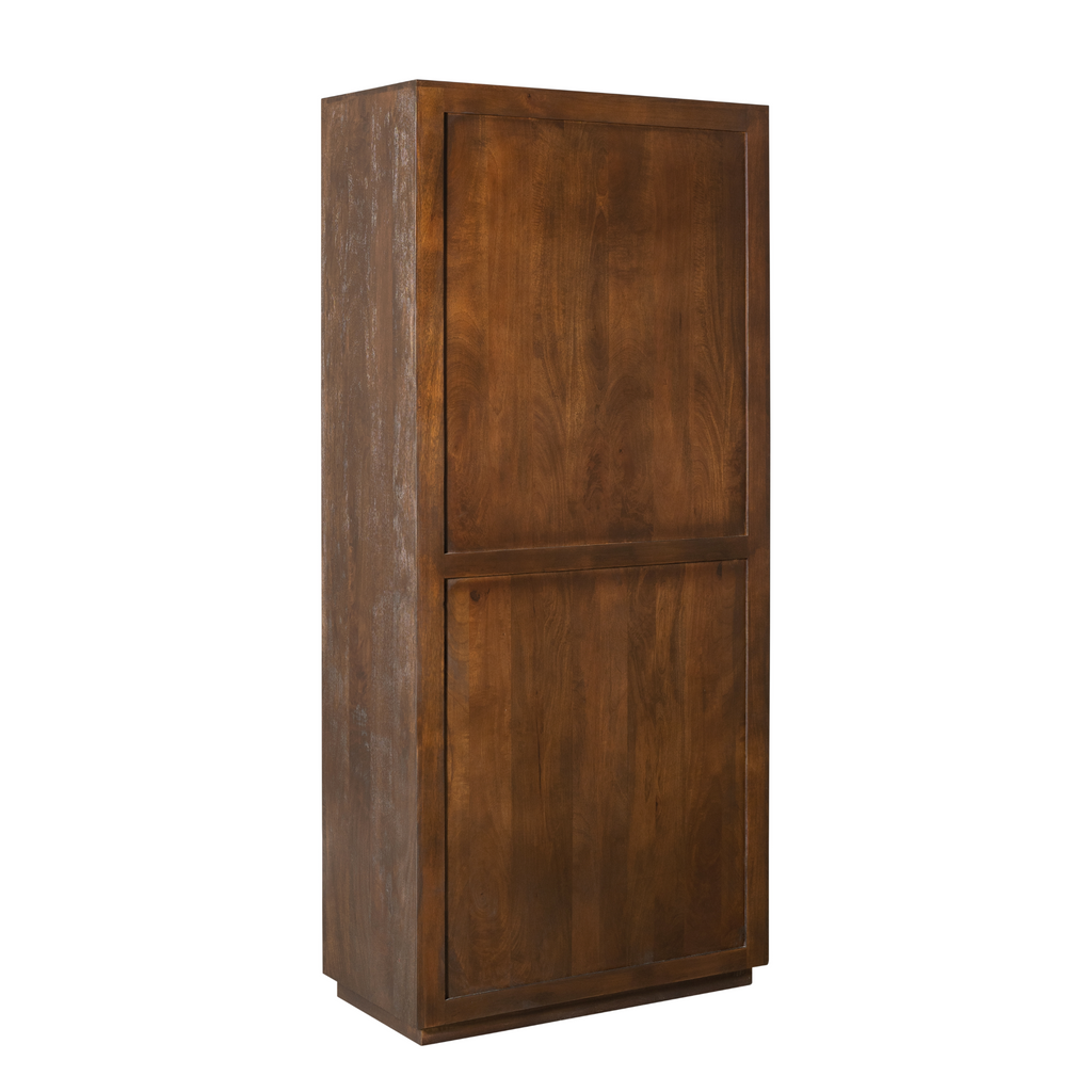 Vakkenkast Brussel Brown | Mangohout | Bruin
