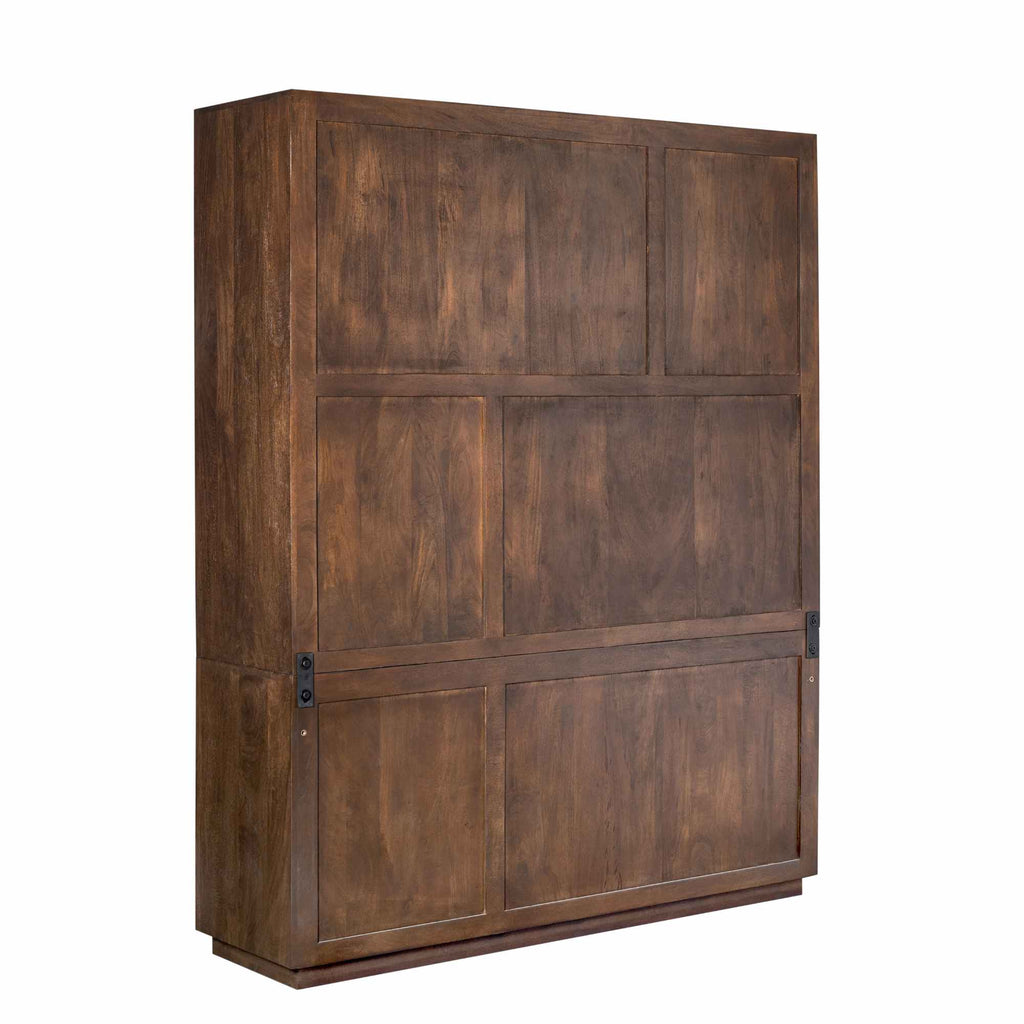 Vakkenkast Brussel Brown | XL | Mangohout