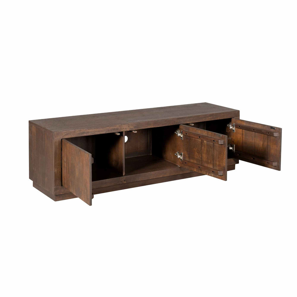 TV-meubel Brussel Brown | Mangohout | Bruin 150cm