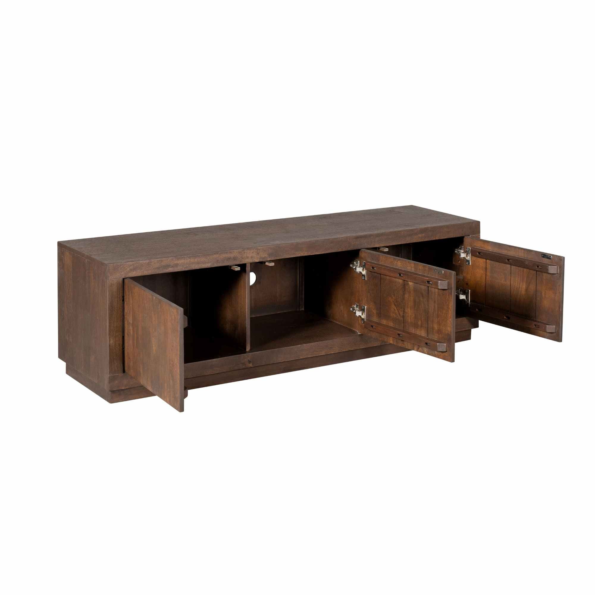 TV-meubel Brussel Brown | Mangohout | Bruin 150cm