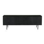 Tv meubel Madison | 4-Deurs | Mango & Zwart