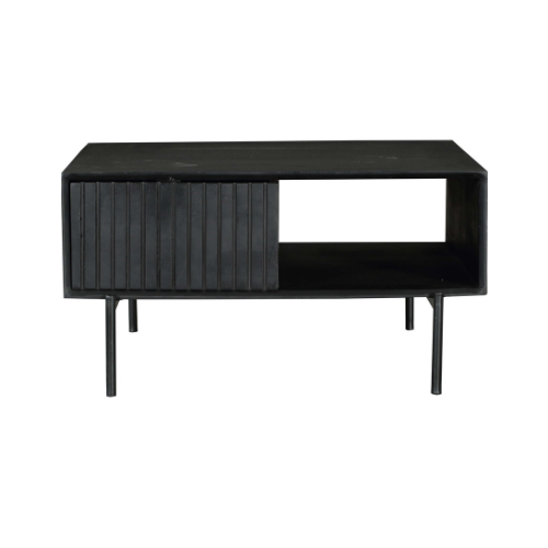 Salontafel Madison | 2 Laden | Mangohout | Zwart