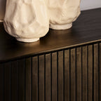 Dressoir Madison | 4-Deurs | Mango & Zwart