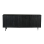 Dressoir Madison | 4-Deurs | Mango & Zwart