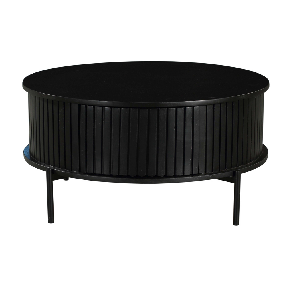 Salontafel Madison | Rond | Mango & zwart