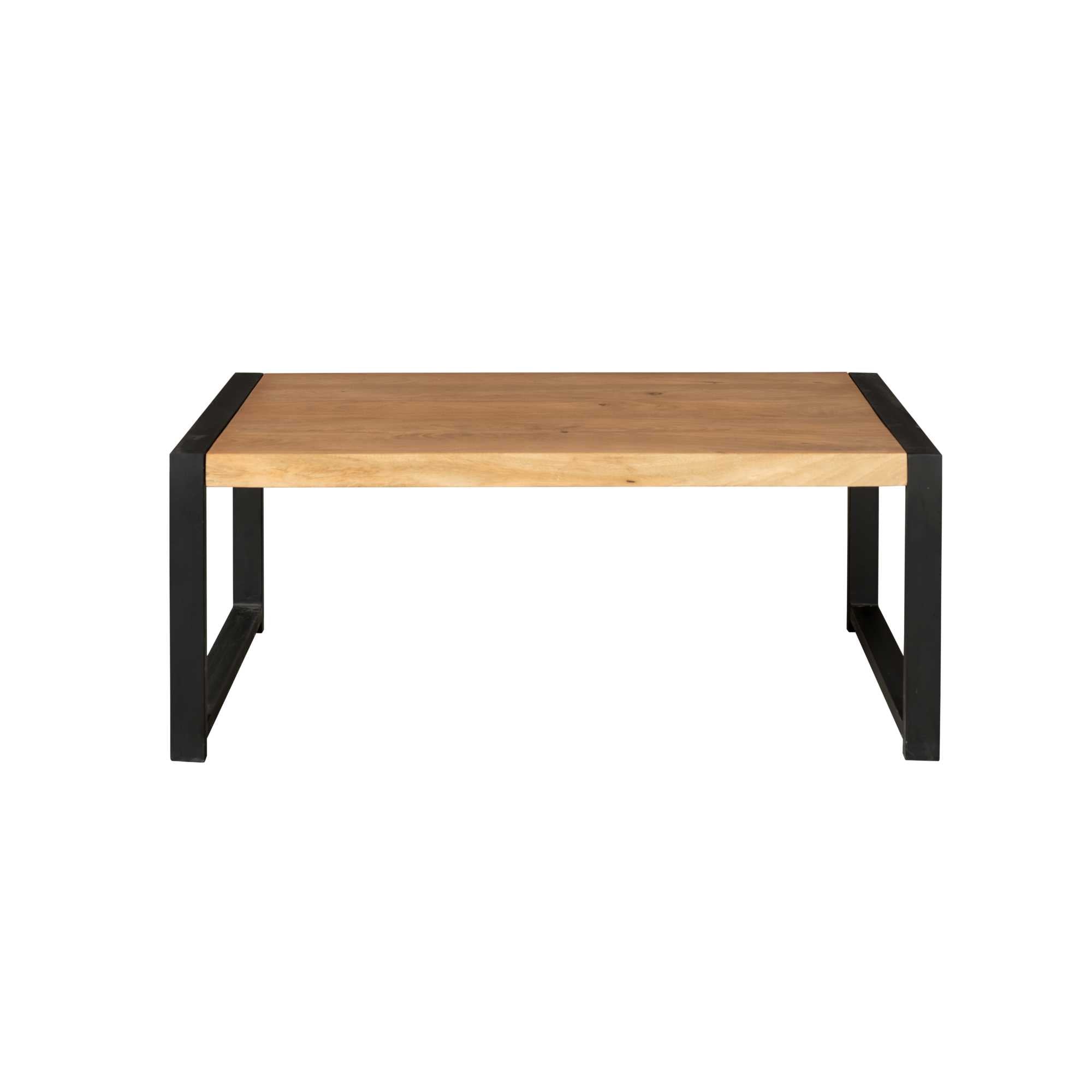 Bijzettafel Boaz | Mangohout & Metaal | 110x60 cm
