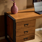 Bureau Boaz | 3 Laden | Massief mango naturel