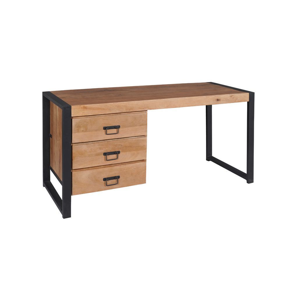 Bureau Boaz | 3 Laden | Massief mango naturel