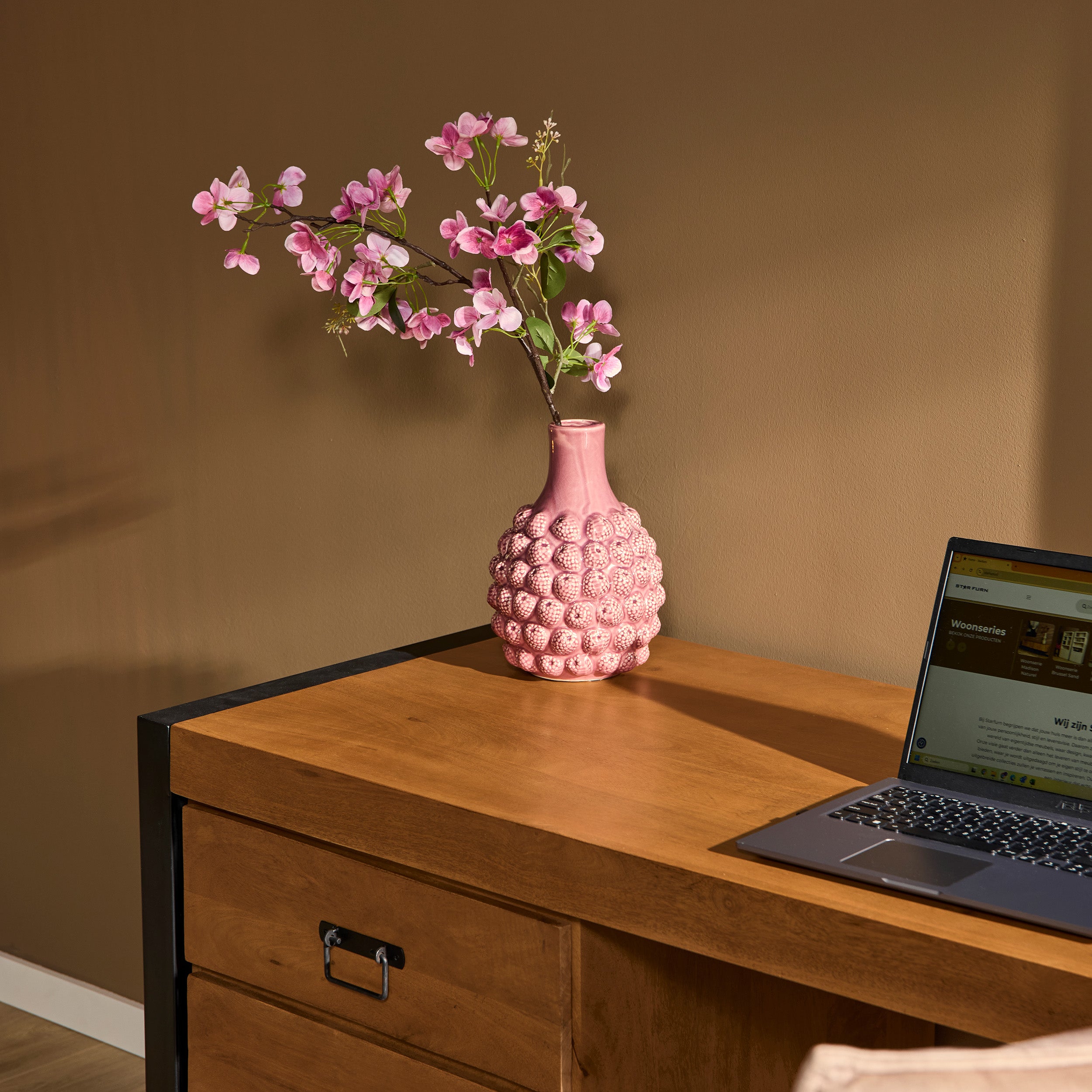 Bureau Boaz | 3 Laden | Massief mango naturel
