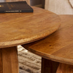 Salontafel Tense | Massief Mango | 70x70 cm