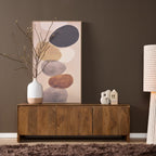TV-meubel Tense | 3 Deuren | Mangohout naturel