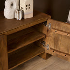 TV-meubel Tense | 3 Deuren | Mangohout naturel