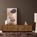 TV meubel Tense | 4 Deuren | Massief mango naturel