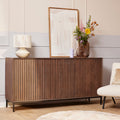 Dressoir Madison | 3-Deuren | Mangohout & Zwart