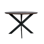 Eettafel Madison Walnut | Ø150 cm | Walnoot