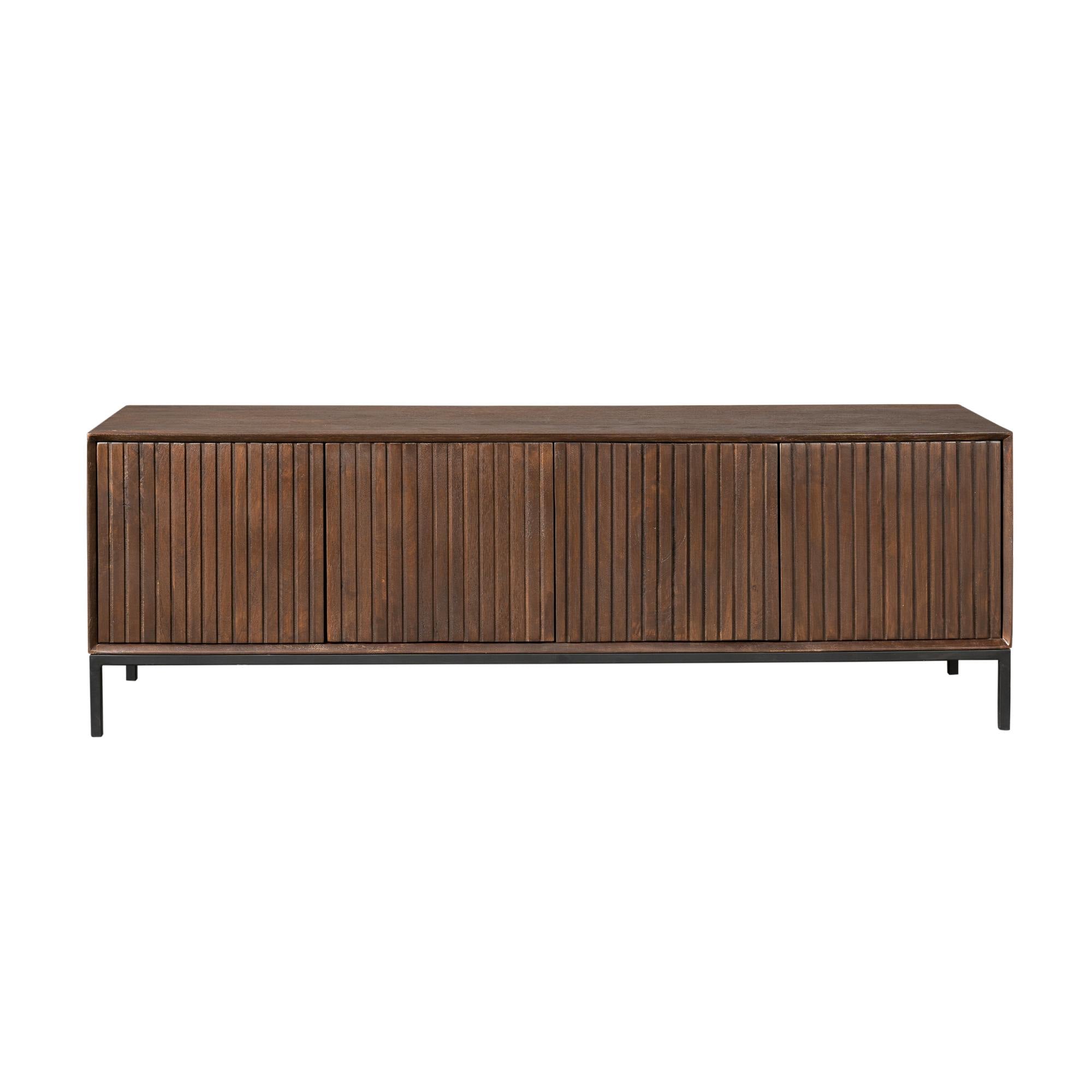 Tv meubel Madison | Mangohout | 165x45 cm