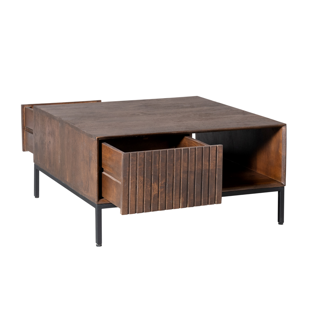 Salontafel Madison | Mangohout | Bruin