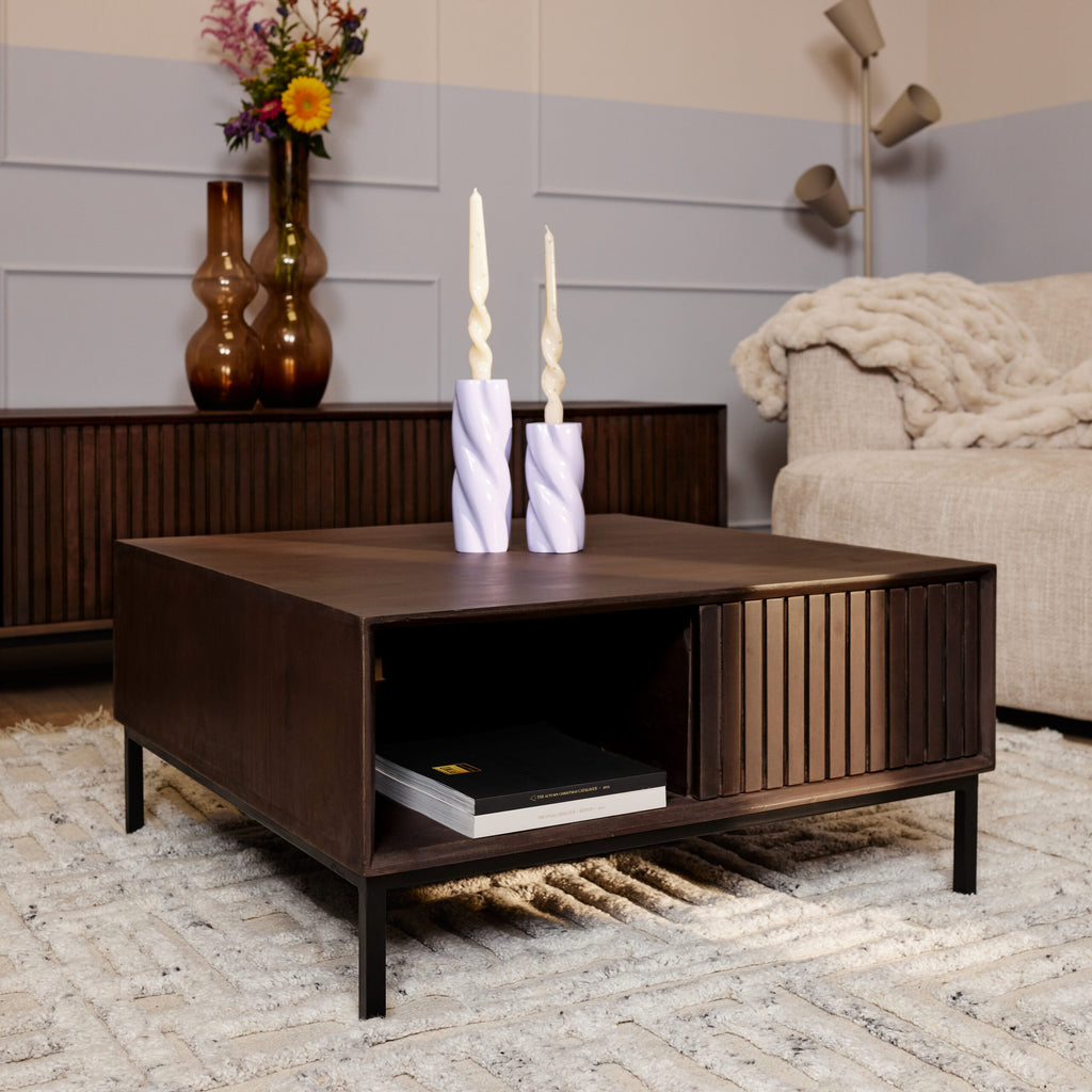 Salontafel Madison | Mangohout | Bruin